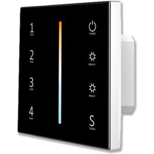 ISOLED Sys-pro Ecran tactile Radio noir, blanc dynamique, gradation +