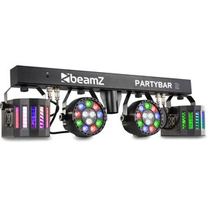 beamZ PartyBar2 avec 2x PAR + 2x Derby - Kits complets - Publicité