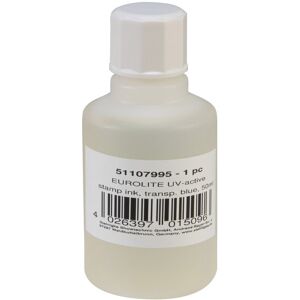 Encre de timbre UV-active EUROLITE, bleu transparent, 50ml - Effets UV et accessoires - Publicité Encre de timbre UV-active EUROLITE, bleu transparent, 50ml - Effets UV et accessoires - Publicité