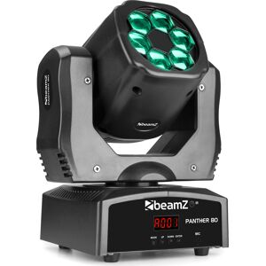 beamZ Panther 80 LED Moving Head avec lentilles rotatives - Moving Head Washer - Publicité