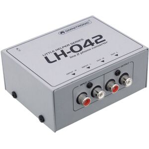 OMNITRONIC LH-042 Convertisseur Ligne/Phono - Boîtes de direct - Publicité OMNITRONIC LH-042 Convertisseur Ligne/Phono - Boîtes de direct - Publicité