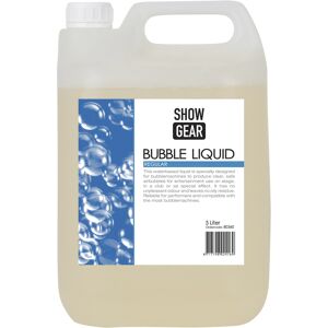 Showgear Liquide à bulles 5 litres - Liquide à bulles de savon - Publicité Showgear Liquide à bulles 5 litres - Liquide à bulles de savon - Publicité