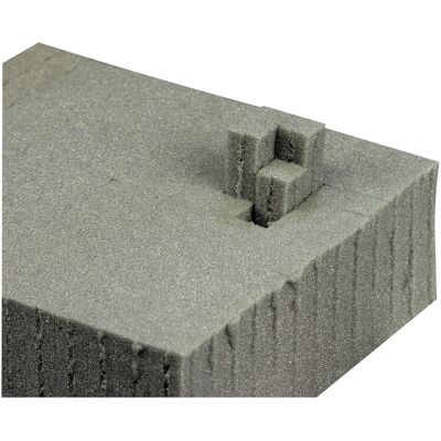 SHOWGEAR Mousse cubique 50 mm, feuille de 1,2 m x 0,6 m - Publicité SHOWGEAR Mousse cubique 50 mm, feuille de 1,2 m x 0,6 m - Publicité