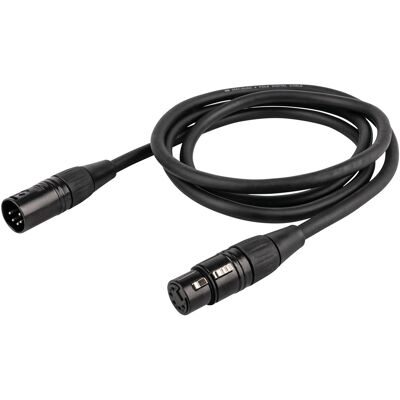 DAP-Audio FL86 - DMX/AES-EBU XLR/M 5P vers XLR/F 5P 1,5 m - Câbles DMX - Publicité DAP-Audio FL86 - DMX/AES-EBU XLR/M 5P vers XLR/F 5P 1,5 m - Câbles DMX - Publicité