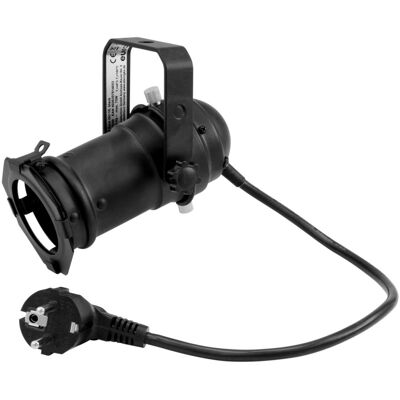 Boîtier projecteur PAR-16 Eurolite - PAR-16, noir, GU-10, 75W, aluminium - Publicité Boîtier projecteur PAR-16 Eurolite - PAR-16, noir, GU-10, 75W, aluminium - Publicité