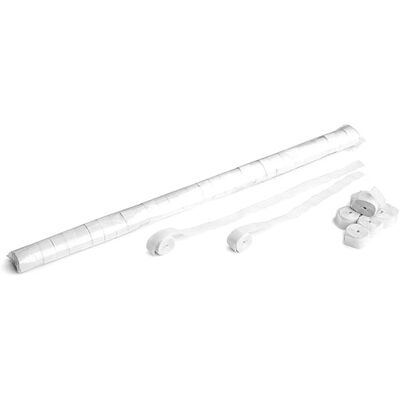 MagicFX Bande décorative Magic FX 10 m x 1,5 cm - Blanc - Serpentin papier - Publicité MagicFX Bande décorative Magic FX 10 m x 1,5 cm - Blanc - Serpentin papier - Publicité