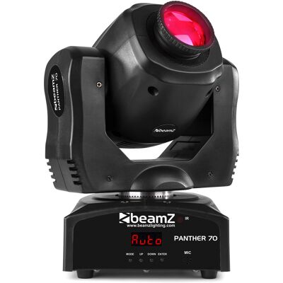 beamZ Panther 70 LED Spot Moving Head - Moving Head Spots und Beams - Publicité beamZ Panther 70 LED Spot Moving Head - Moving Head Spots und Beams - Publicité