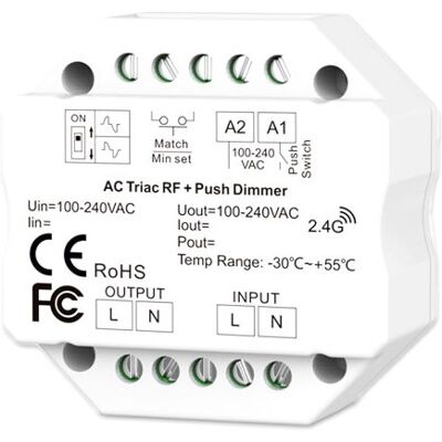 Dimmer universel ISOLED Sys-Pro - Contrôle de luminosité et couleur LED - Publicité Dimmer universel ISOLED Sys-Pro - Contrôle de luminosité et couleur LED - Publicité