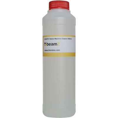 beamZ FSMC Nettoyant pour machine à fumée 250ml - Liquide à brouillard - Publicité beamZ FSMC Nettoyant pour machine à fumée 250ml - Liquide à brouillard - Publicité
