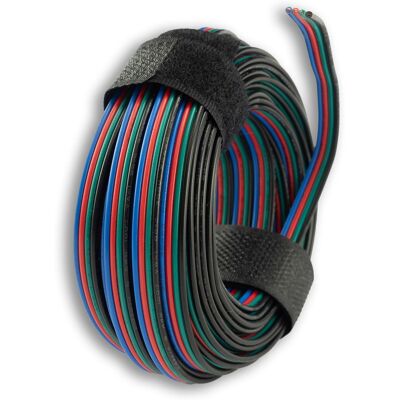 IsoLED Câble RVB 10m - Câble RGB - Publicité IsoLED Câble RVB 10m - Câble RGB - Publicité