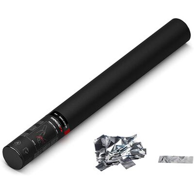 Canon à confettis portable MagicFX - Argent - 50cm - Portée 6m - Publicité Canon à confettis portable MagicFX - Argent - 50cm - Portée 6m - Publicité