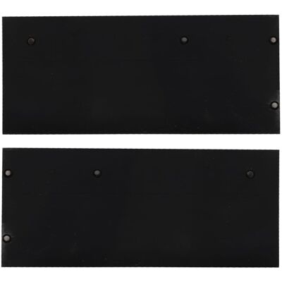 ISOLED Embout de finition alu EC129 pour Curtain10 DOUBLE avec VISOR, 1 paire (gauche et droite) - Accessoires divers - Publicité ISOLED Embout de finition alu EC129 pour Curtain10 DOUBLE avec VISOR, 1 paire (gauche et droite) - Accessoires divers - Publicité