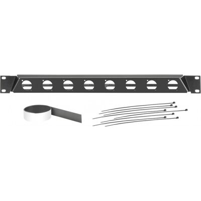 Adam Hall 19" Parts 872230 - Panneau incliné 19" pour 8 embases au format D - Accessoires construction de malles - Publicité Adam Hall 19" Parts 872230 - Panneau incliné 19" pour 8 embases au format D - Accessoires construction de malles - Publicité