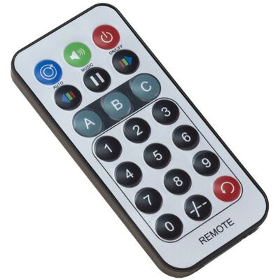 Télécommande EUROLITE IR-46 - Accessoires pour effets lumineux - Publicité Télécommande EUROLITE IR-46 - Accessoires pour effets lumineux - Publicité