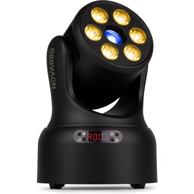 beamZ NOVA68G-BK MH Moving Head avec gobo - Moving Head Washer - Publicité beamZ NOVA68G-BK MH Moving Head avec gobo - Moving Head Washer - Publicité
