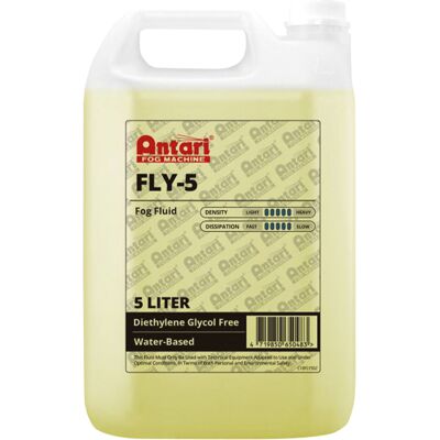 Antari FLY-5 Liquide à Fumée Haute Densité - 5L - Publicité Antari FLY-5 Liquide à Fumée Haute Densité - 5L - Publicité