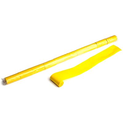MagicFX Ruban décoratif Magic FX 10 m x 5 cm - Jaune - Serpentin papier - Publicité MagicFX Ruban décoratif Magic FX 10 m x 5 cm - Jaune - Serpentin papier - Publicité