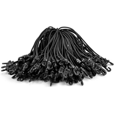 Riggatec Spannfix 4mm noir - Cordon en caoutchouc - Spannfix - Publicité Riggatec Spannfix 4mm noir - Cordon en caoutchouc - Spannfix - Publicité