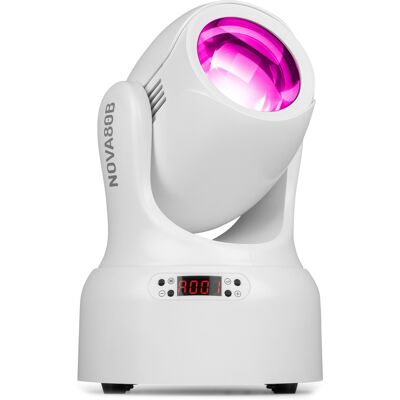beamZ NOVA80B-WH MH Moving Head à faisceau - Moving Head Spots und Beams - Publicité beamZ NOVA80B-WH MH Moving Head à faisceau - Moving Head Spots und Beams - Publicité