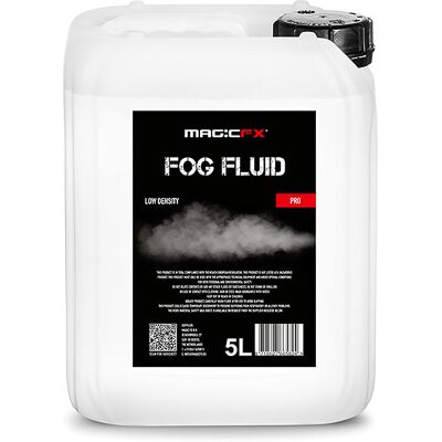 MagicFX Magic FX Pro Fog Fluid - Low Density 5L - Liquide à brouillard - Publicité MagicFX Magic FX Pro Fog Fluid - Low Density 5L - Liquide à brouillard - Publicité