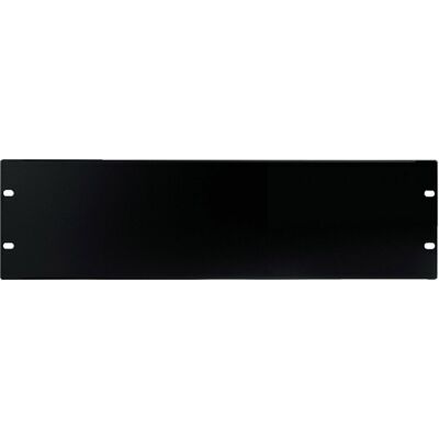 Monacor RCP-8703U Panneau rack - 3U, Noir, Acier - Publicité Monacor RCP-8703U Panneau rack - 3U, Noir, Acier - Publicité