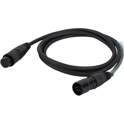DAP-Audio FLR75 - IP65 DMX/AES-EBU XLR/M 5P vers XLR/F 5P Connecteurs Rean RCX5 1,5 m - Câbles DMX - Publicité DAP-Audio FLR75 - IP65 DMX/AES-EBU XLR/M 5P vers XLR/F 5P Connecteurs Rean RCX5 1,5 m - Câbles DMX - Publicité
