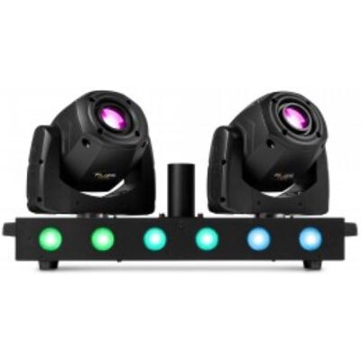beamZ Fuze Twin LED Moving Head Bar - Kits complets - Publicité beamZ Fuze Twin LED Moving Head Bar - Kits complets - Publicité