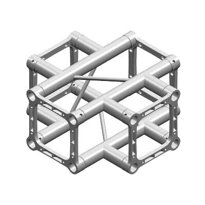 LITEC QX25 4-way cross C41LITEC QX25 4-way cross C41 - Litec Truss QX25SA - Publicité LITEC QX25 4-way cross C41LITEC QX25 4-way cross C41 - Litec Truss QX25SA - Publicité