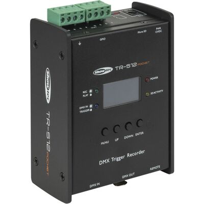 Showtec TR-512 Pocket Déclencheur/enregistreur DMX - B-Stock - Divers - Publicité Showtec TR-512 Pocket Déclencheur/enregistreur DMX - B-Stock - Divers - Publicité