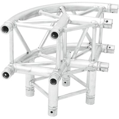Alutruss QUADLOCK 6082C-30R - Coin 3 Voies - Publicité Alutruss QUADLOCK 6082C-30R - Coin 3 Voies - Publicité