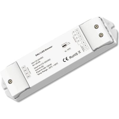 ISOLED Variateur DALI DT6 PWM, 4 canaux, 12-24V DC 4x5A - Accessoires divers - Publicité ISOLED Variateur DALI DT6 PWM, 4 canaux, 12-24V DC 4x5A - Accessoires divers - Publicité