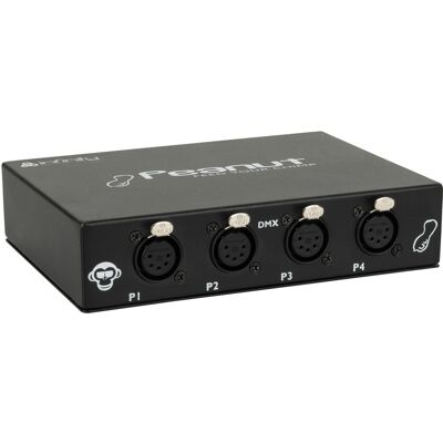 Kit d'extension INFINITY Peanut Box Chimp 4 univers - DMX accessories - Publicité Kit d'extension INFINITY Peanut Box Chimp 4 univers - DMX accessories - Publicité