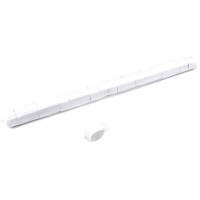 MagicFX Stadium Streamer - 20m x 2,5cm - Blanc - PVC - Publicité MagicFX Stadium Streamer - 20m x 2,5cm - Blanc - PVC - Publicité