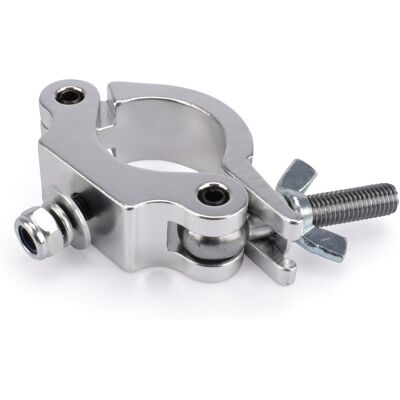 Demi-coupleur Riggatec - Étroit, argenté, jusqu', à 200 kg (48–51 mm) - Accessoires pour structures Naxpro-Truss - Publicité Demi-coupleur Riggatec - Étroit, argenté, jusqu', à 200 kg (48–51 mm) - Accessoires pour structures Naxpro-Truss - Publicité