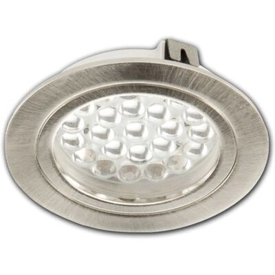 ISOLED MiniAMP Spot LED Argent - 3W, 120°, Dimmable - Publicité ISOLED MiniAMP Spot LED Argent - 3W, 120°, Dimmable - Publicité