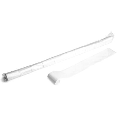 MagicFX Ruban décoratif Magic FX 10 m x 5 cm - Blanc - Serpentin papier - Publicité MagicFX Ruban décoratif Magic FX 10 m x 5 cm - Blanc - Serpentin papier - Publicité