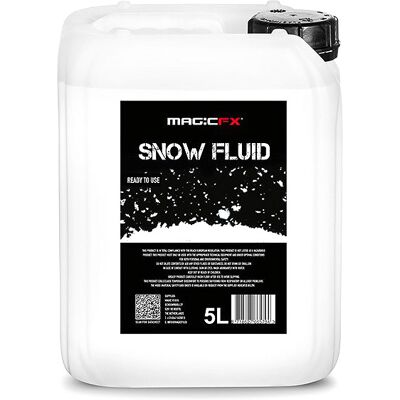 MagicFX Pro Fluide à Neige - 5L - Liquide à neige prêt à l'emploi - Publicité MagicFX Pro Fluide à Neige - 5L - Liquide à neige prêt à l'emploi - Publicité