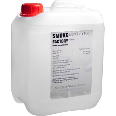 Smoke Factory fluide spécial pour Tour Hazer 5L - Liquide à brouillard - Publicité Smoke Factory fluide spécial pour Tour Hazer 5L - Liquide à brouillard - Publicité
