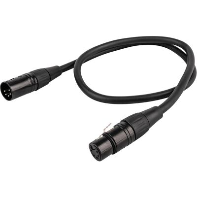 DAP-Audio FL86 - DMX/AES-EBU XLR/M 5P vers XLR/F 5P 0,75 m - Câbles DMX - Publicité DAP-Audio FL86 - DMX/AES-EBU XLR/M 5P vers XLR/F 5P 0,75 m - Câbles DMX - Publicité