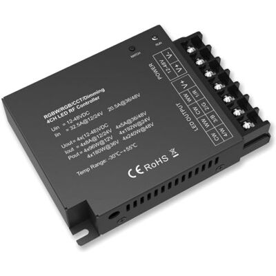 ISOLED Sys-pro Récept. Push/Radio, 4-PWM, Blc dyn. / RVB & RVB+W, 12-24V. DC, 4x3A, 36-48V. DC - Accessoires divers - Publicité ISOLED Sys-pro Récept. Push/Radio, 4-PWM, Blc dyn. / RVB & RVB+W, 12-24V. DC, 4x3A, 36-48V. DC - Accessoires divers - Publicité