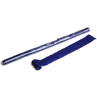 MagicFX Ruban décoratif Magic FX 10 m x 5 cm - Bleu foncé - Serpentin papier - Publicité MagicFX Ruban décoratif Magic FX 10 m x 5 cm - Bleu foncé - Serpentin papier - Publicité