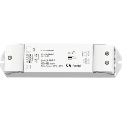 ISOLED Sys-pro Récepteur Push/Radio, 1 sortie Multi-PWM, Simple couleur, 12-24V. DC, 15A - Accessoires divers - Publicité ISOLED Sys-pro Récepteur Push/Radio, 1 sortie Multi-PWM, Simple couleur, 12-24V. DC, 15A - Accessoires divers - Publicité