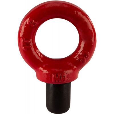 Boulon à œil Riggatec haute résistance M8, rouge, 0,8 t - Anneaux de levage, écrous de levage et maillons de suspension - Publicité Boulon à œil Riggatec haute résistance M8, rouge, 0,8 t - Anneaux de levage, écrous de levage et maillons de suspension - Publicité