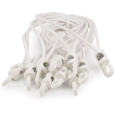 Riggatec Spannfix 4mm Blanc - Cords en caoutchouc pour fixation - Publicité Riggatec Spannfix 4mm Blanc - Cords en caoutchouc pour fixation - Publicité
