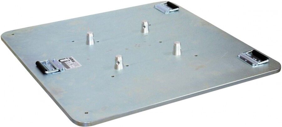 ALUTRUSS Steel base plate rectangle typeB - Alutruss accessories