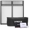 Vonyx DB4 Système Pro DJ-Booth pliable et compact - Tables & Supports DJ