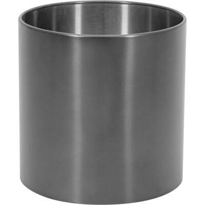 EUROPALMS STEELECHT-40 Nova, pot en acier inoxydable, anthracite, Ø40cm - Pots de fleurs - Publicité EUROPALMS STEELECHT-40 Nova, pot en acier inoxydable, anthracite, Ø40cm - Pots de fleurs - Publicité