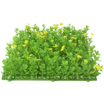 EUROPALMS Tapis de gazon, artificiel, vert-jaune, 25x25cm - Accessoires de décoration - Publicité EUROPALMS Tapis de gazon, artificiel, vert-jaune, 25x25cm - Accessoires de décoration - Publicité