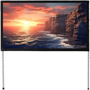 celexon Écran sur Cadre Pliant Mobile Expert 244 x 152 cm, Projection Frontale - �Écrans - Publicité celexon Écran sur Cadre Pliant Mobile Expert 244 x 152 cm, Projection Frontale - �Écrans - Publicité
