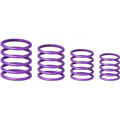 Gravity RP 5555 PPL 1 - Jeu de bagues universelles Gravity, Power Purple - Publicité Gravity RP 5555 PPL 1 - Jeu de bagues universelles Gravity, Power Purple - Publicité
